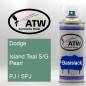 Preview: Dodge, Island Teal S/G Pearl, PJ / SPJ: 400ml Sprühdose, von ATW Autoteile West.